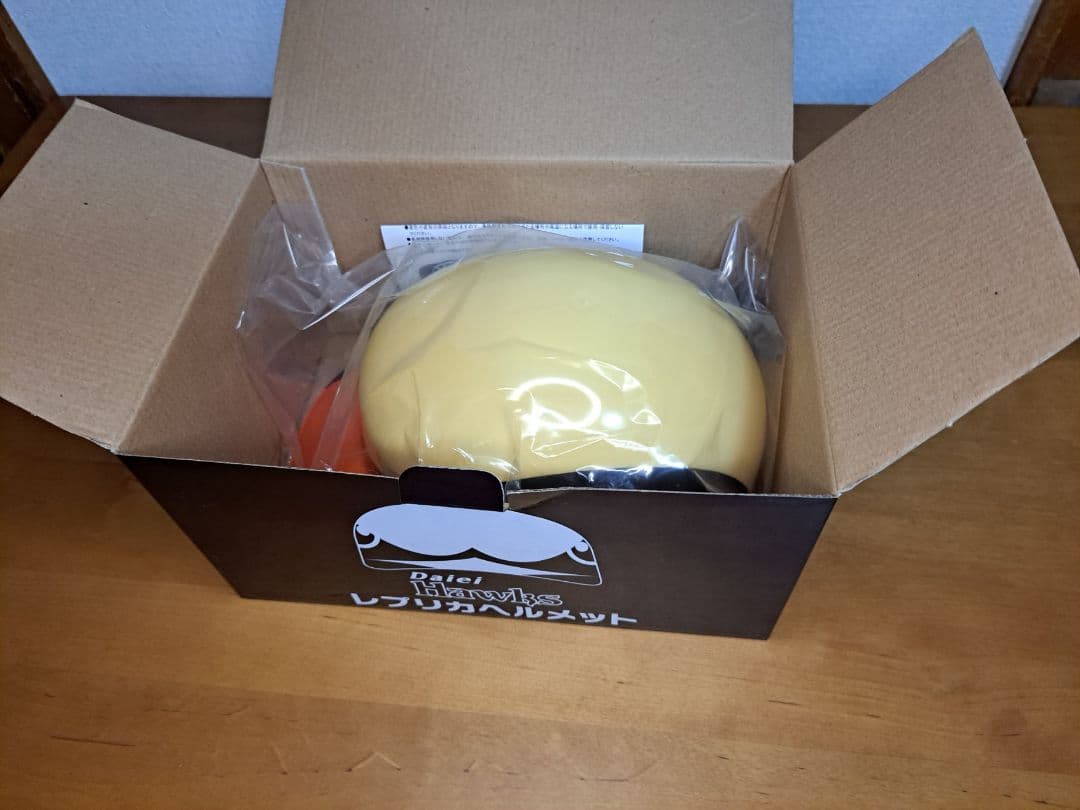 【未使用】ダイエーホークス・レプリカ・ヘルメット【ガッチャマン】