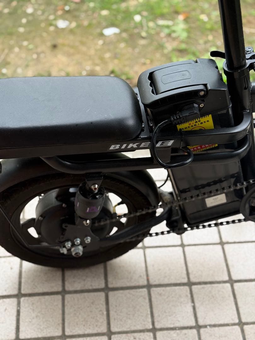 M-DING 電動アシスト自転車 折りたたみ式 ブラック