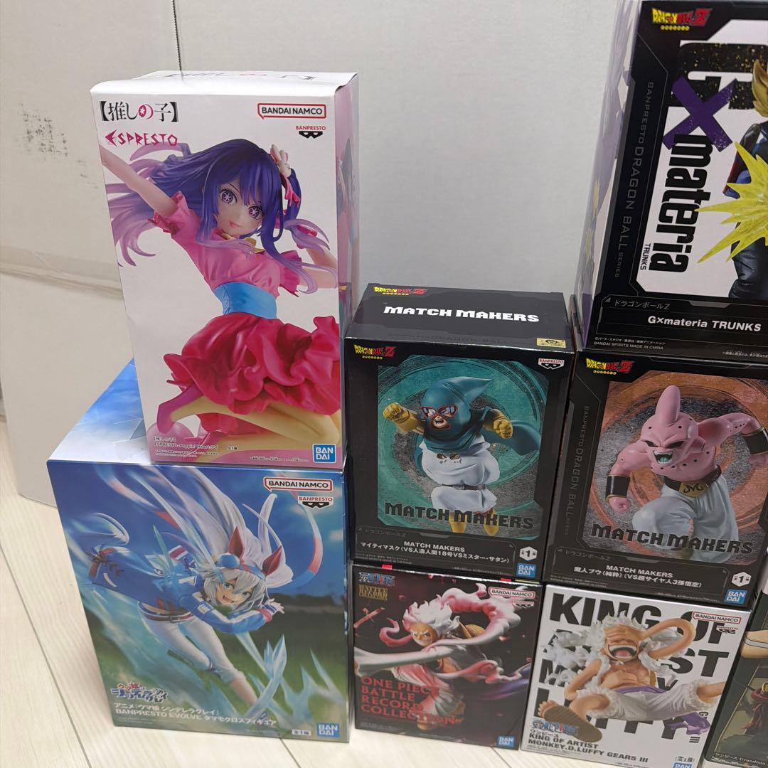 フィギュア まとめ売り ドラゴンボールZ、ワンピース、推しの子、ウマ娘 9点