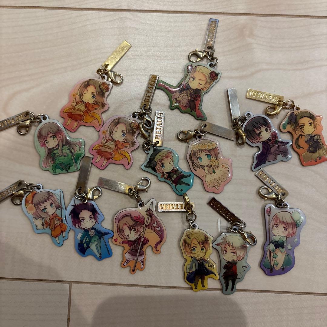 ヘタリア　トランプ　チャーム