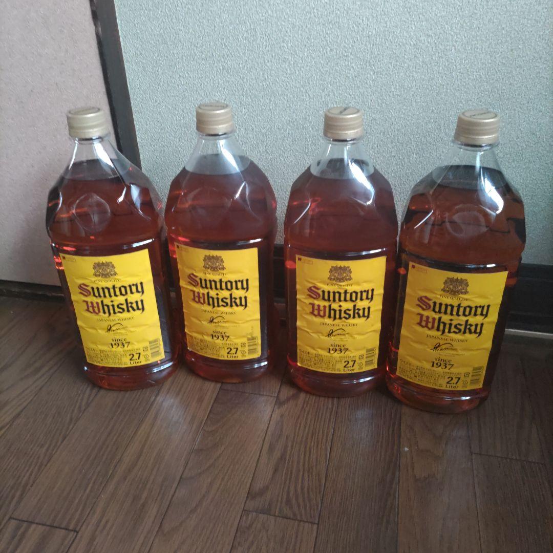 角ウイスキー 2.7L ４本セット