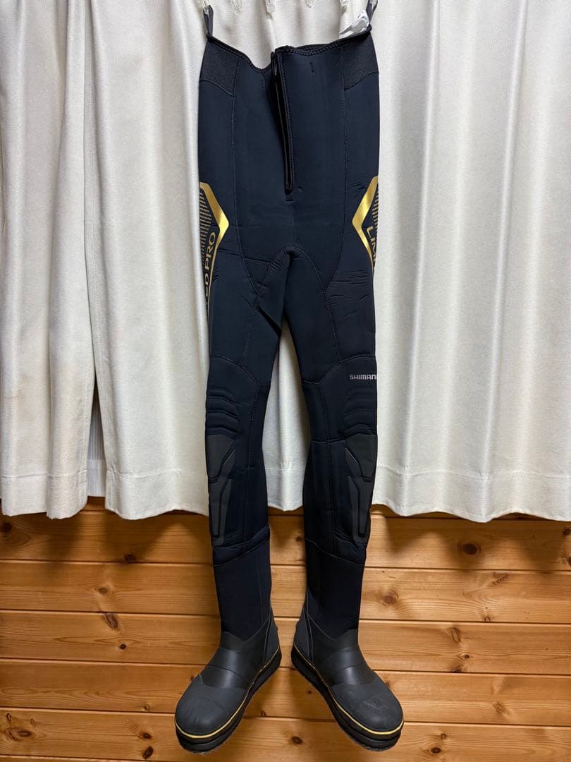 シマノリミテッドプロジオロックスリムウェーダー　FW-500V おまけ付き