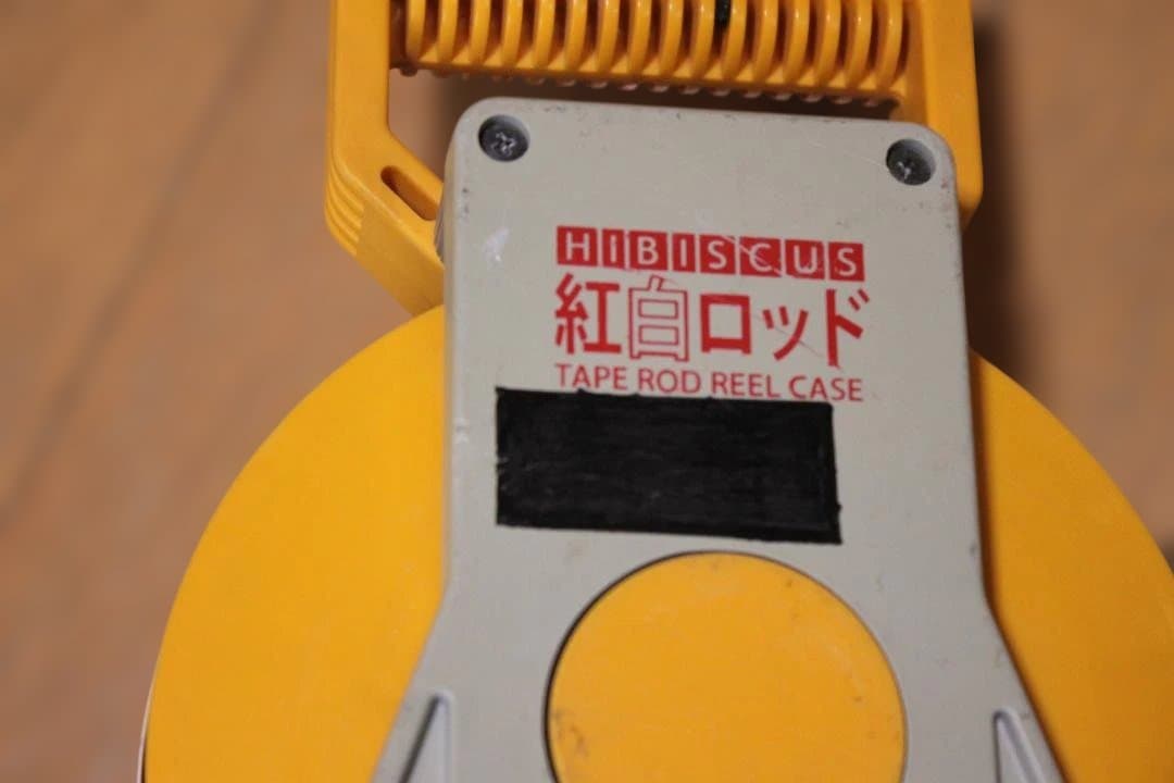 リボンロッド 幅 60mmケース付 30m ハイビスカス 紅白ロッド 陸上競技