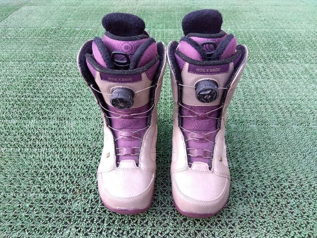 美品 RIDE 23,0 B0A/ BURTON K2 FLUX SALOMON