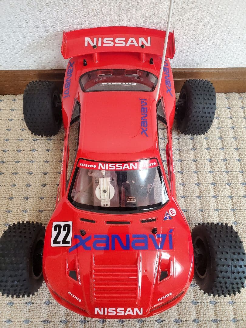 京商　XANAVI　NISMO ザナヴィニスモ　ラジコンカー GTR 4WD