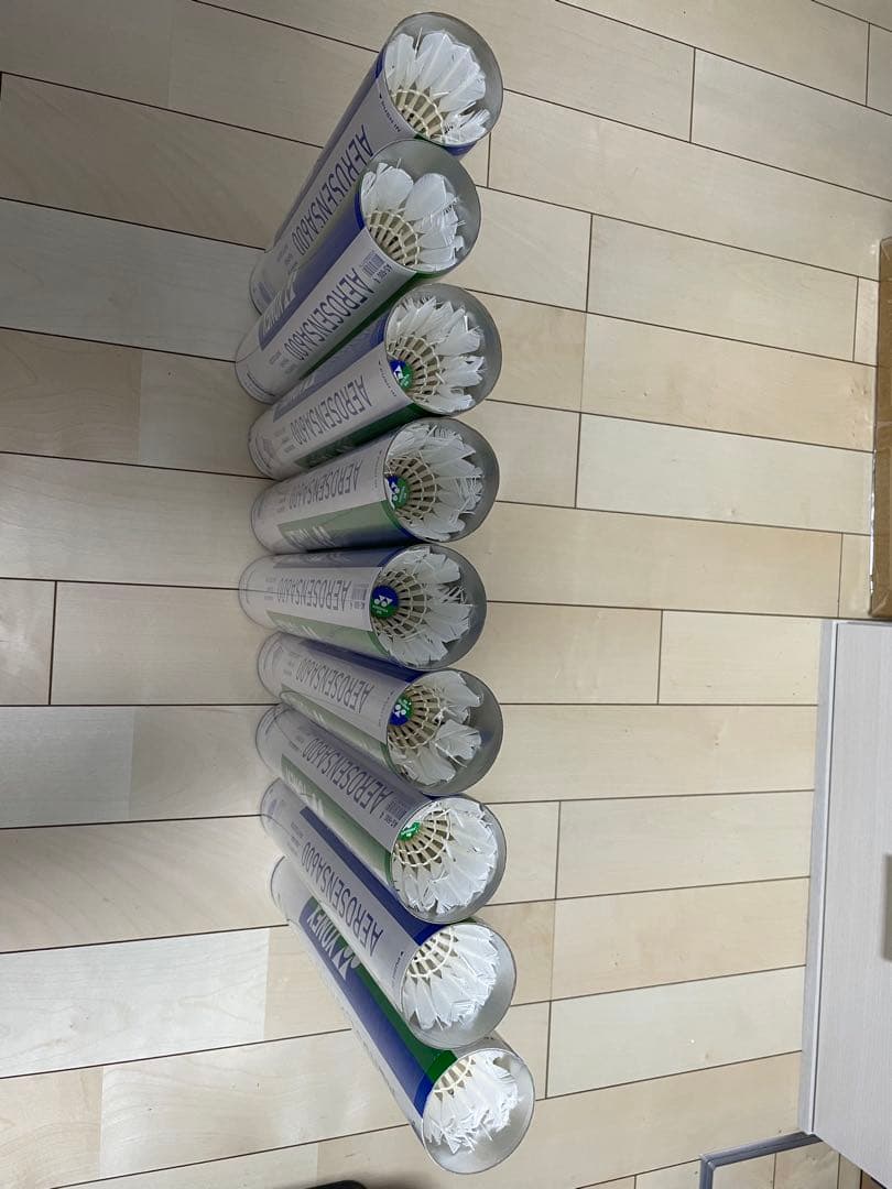 YONEX エアロセンサ600 シャトル 108球とその他72球合計180球