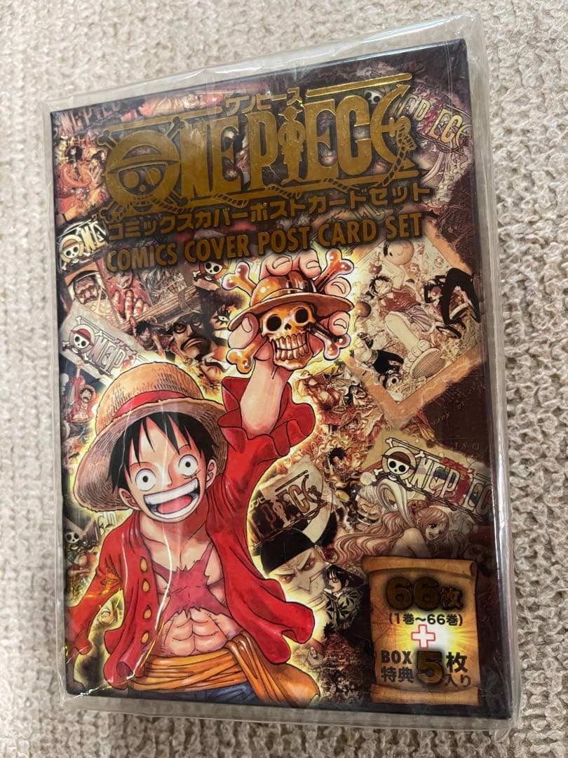 コミックスカバーポストカードセット　ワンピース ONE PIECE ジャンプ