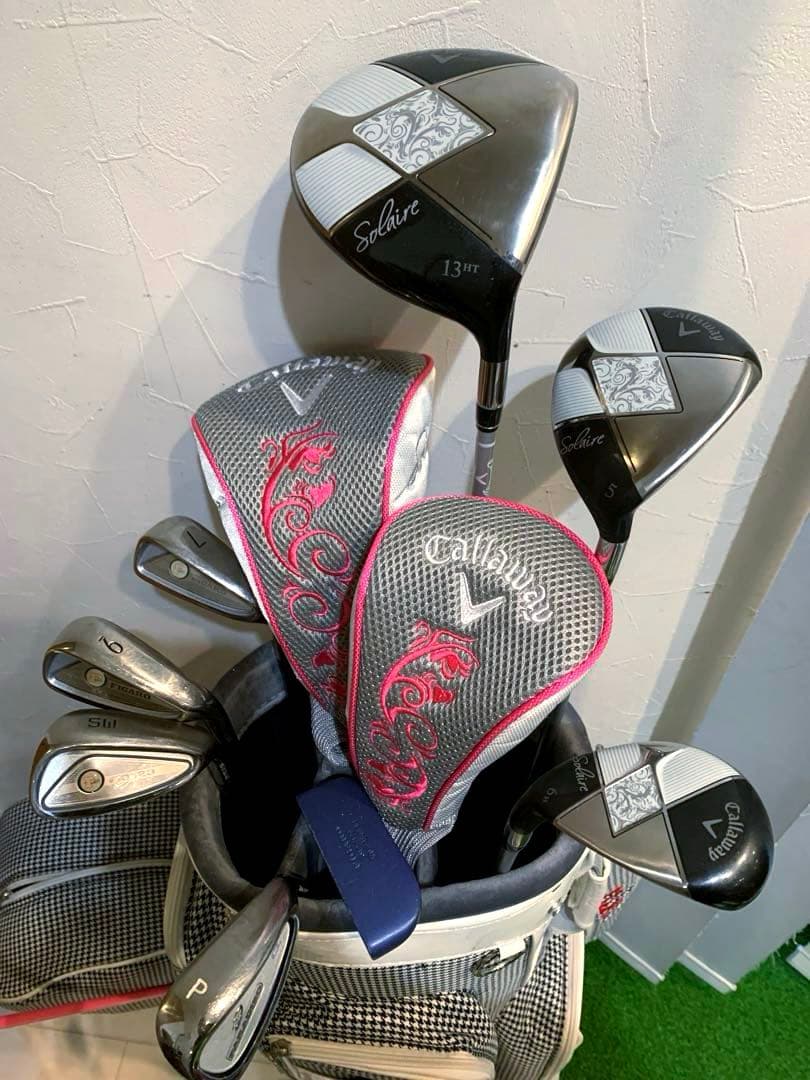 豪華　レディースゴルフクラブ セット　キャロウェイ　マルマン　バッグ/ナイキ