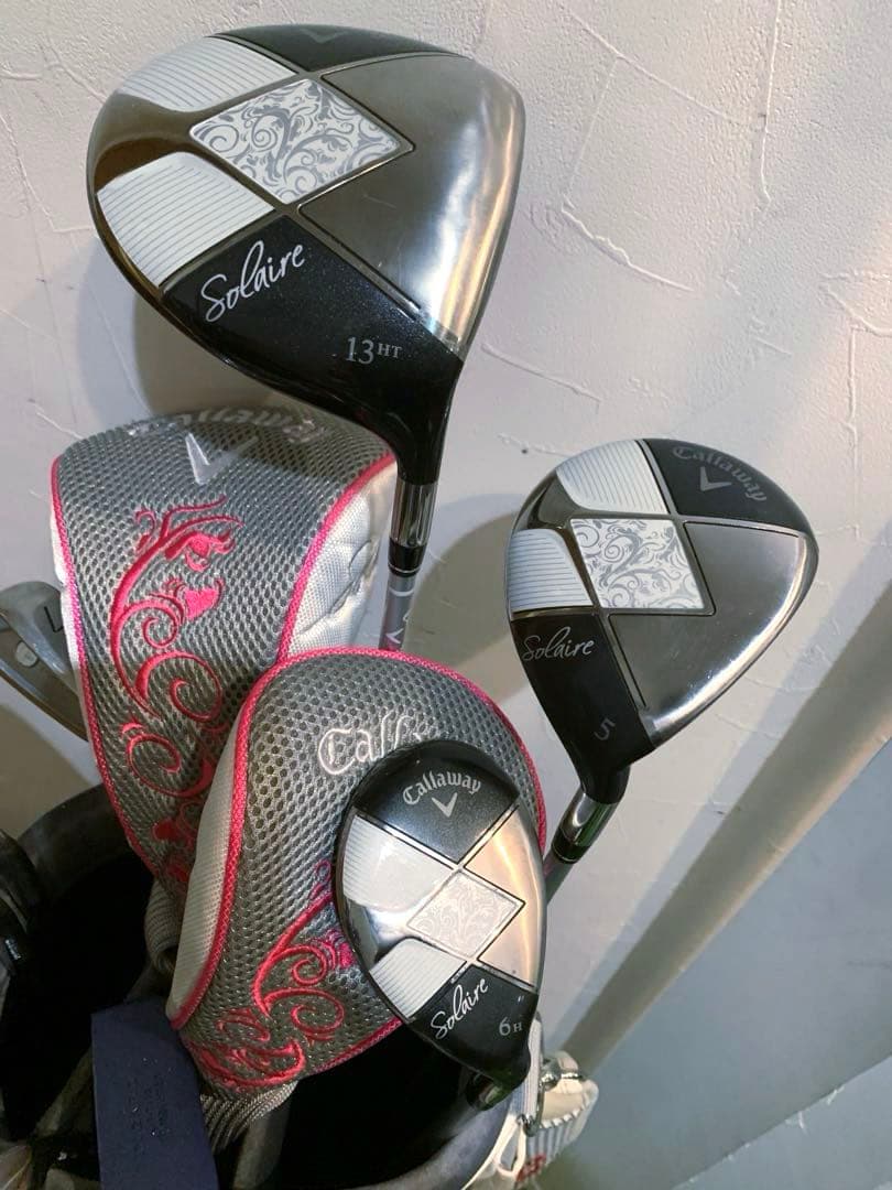 豪華　レディースゴルフクラブ セット　キャロウェイ　マルマン　バッグ/ナイキ