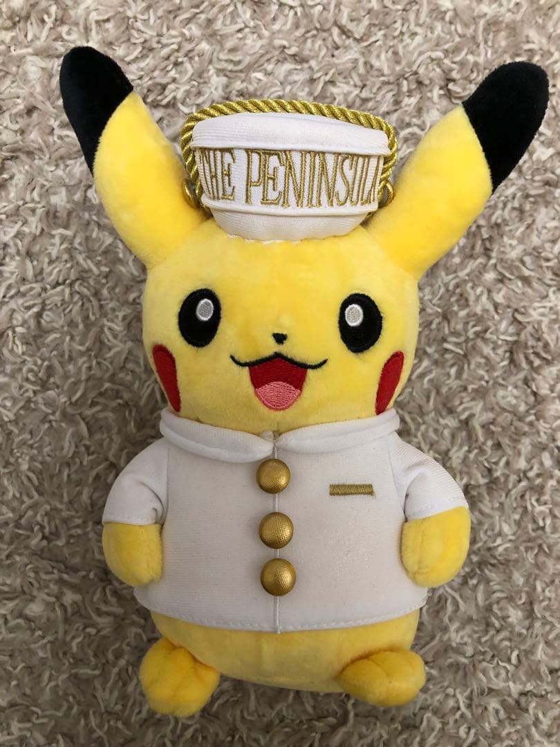 ポケモン　ピカチュウぬいぐるみ　ペニンシュラ　バスローブセット
