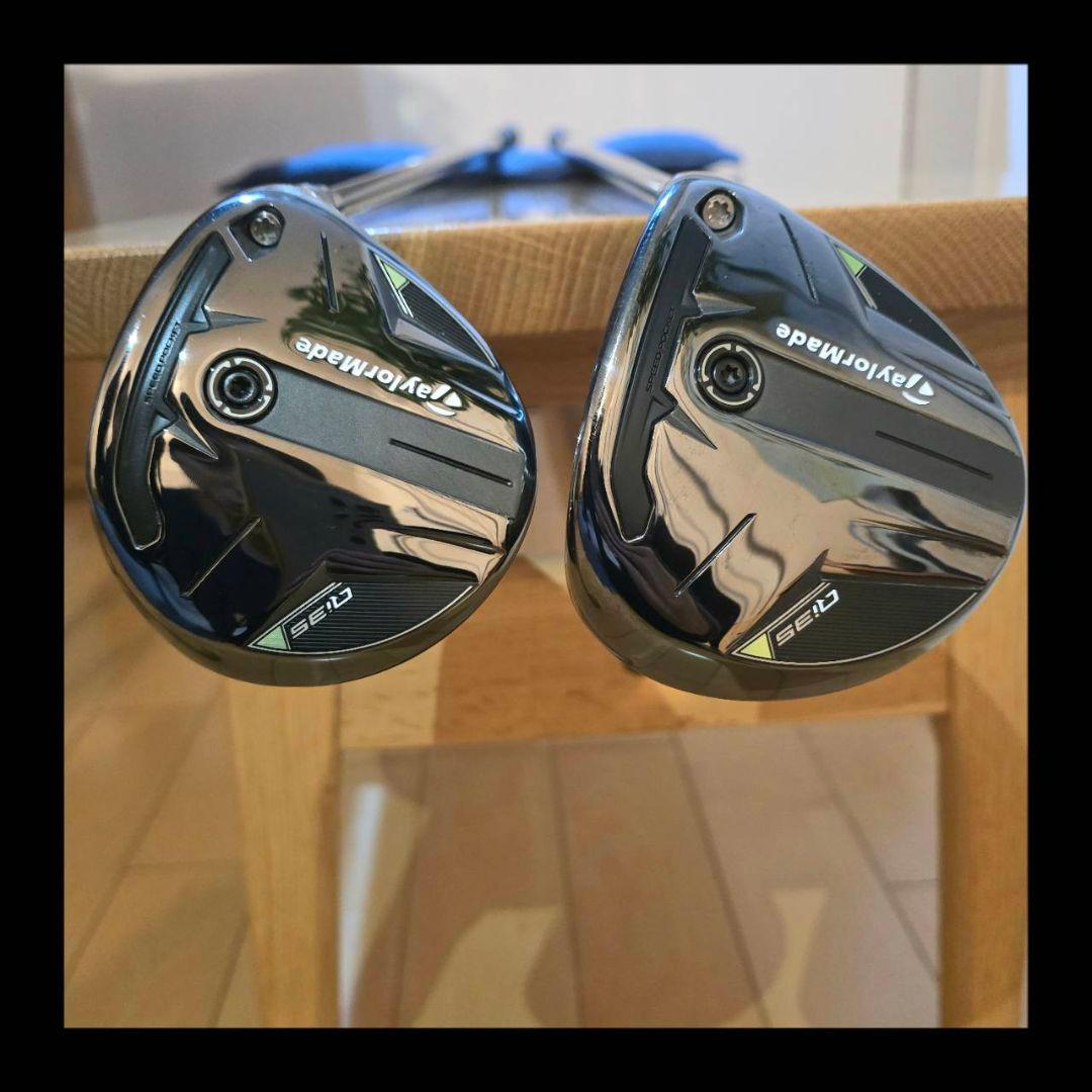 TaylorMade Qi35 5W、3W フェアウェイウッド 2本セット