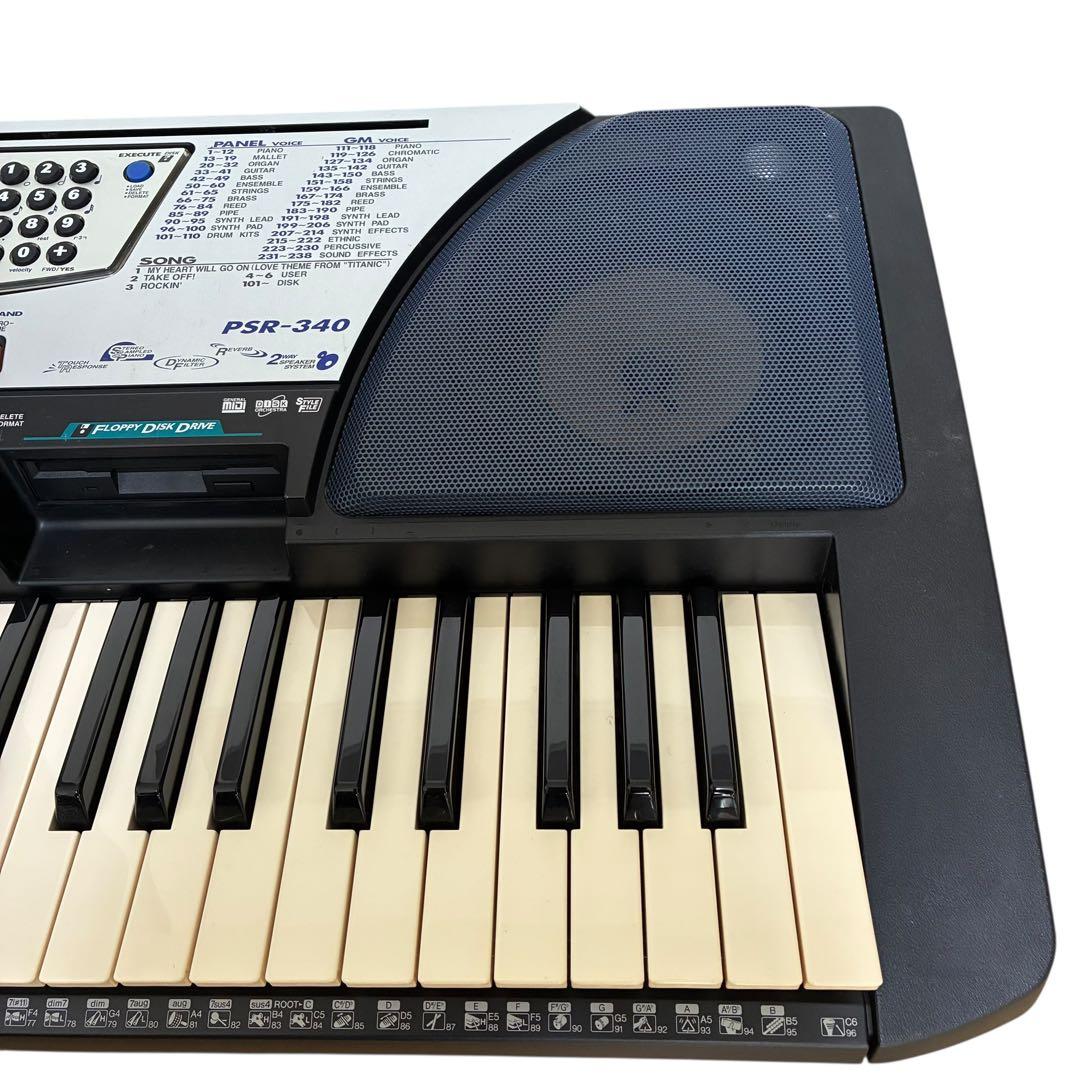 YAMAHA PSR-340 61鍵盤 動作品 キーボード シンセサイザー