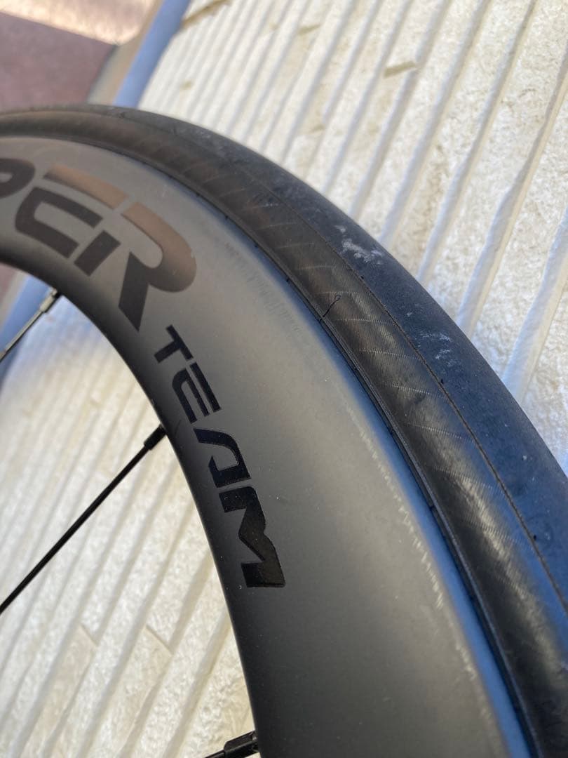 superteam ディスクブレーキ用カーボンホイール　ハイト50 シマノ11速