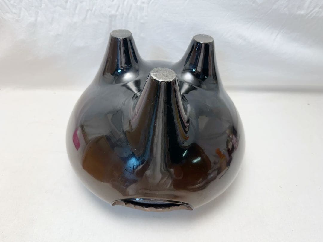 ほぼ未使用 茶道具 合金製朝鮮風炉釜 野々田電熱器 釜鐶付 100V-500W