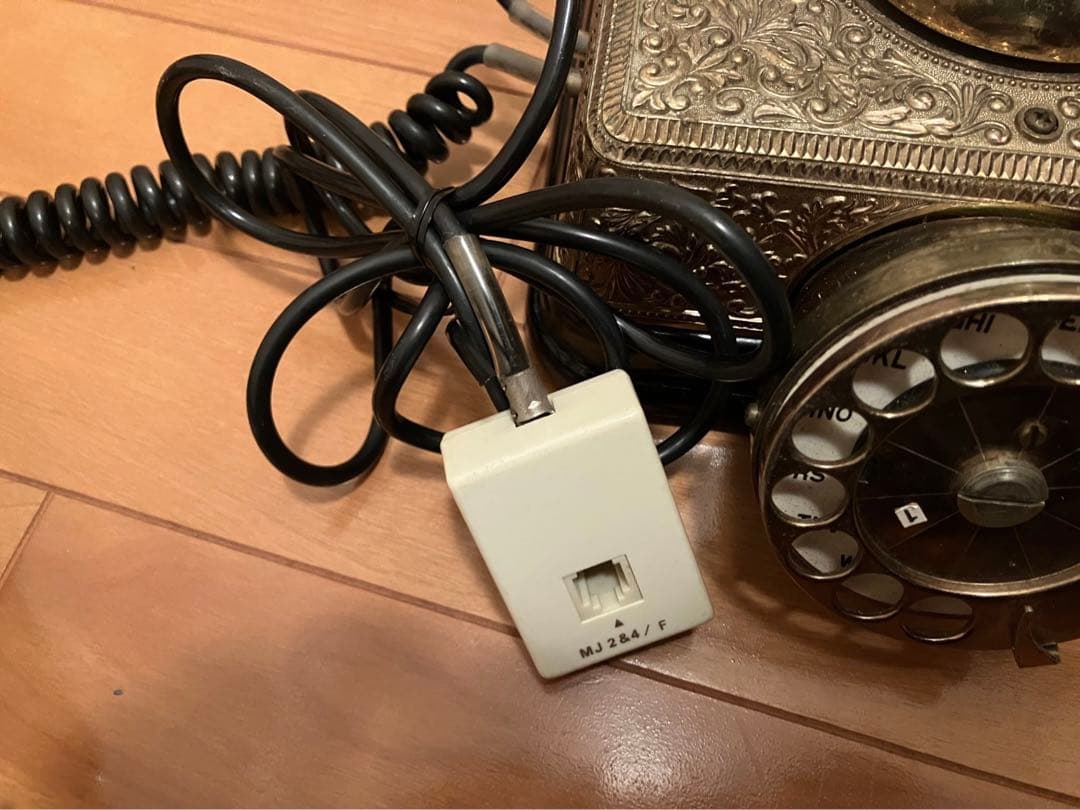 超レア！　アンティークテレフォン　ダイヤル式
