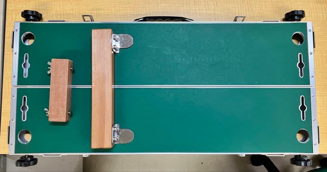 へら台　ヘラ台　新品未使用　銀閣G-076の足使用可　ミニGINKAKU横木付き