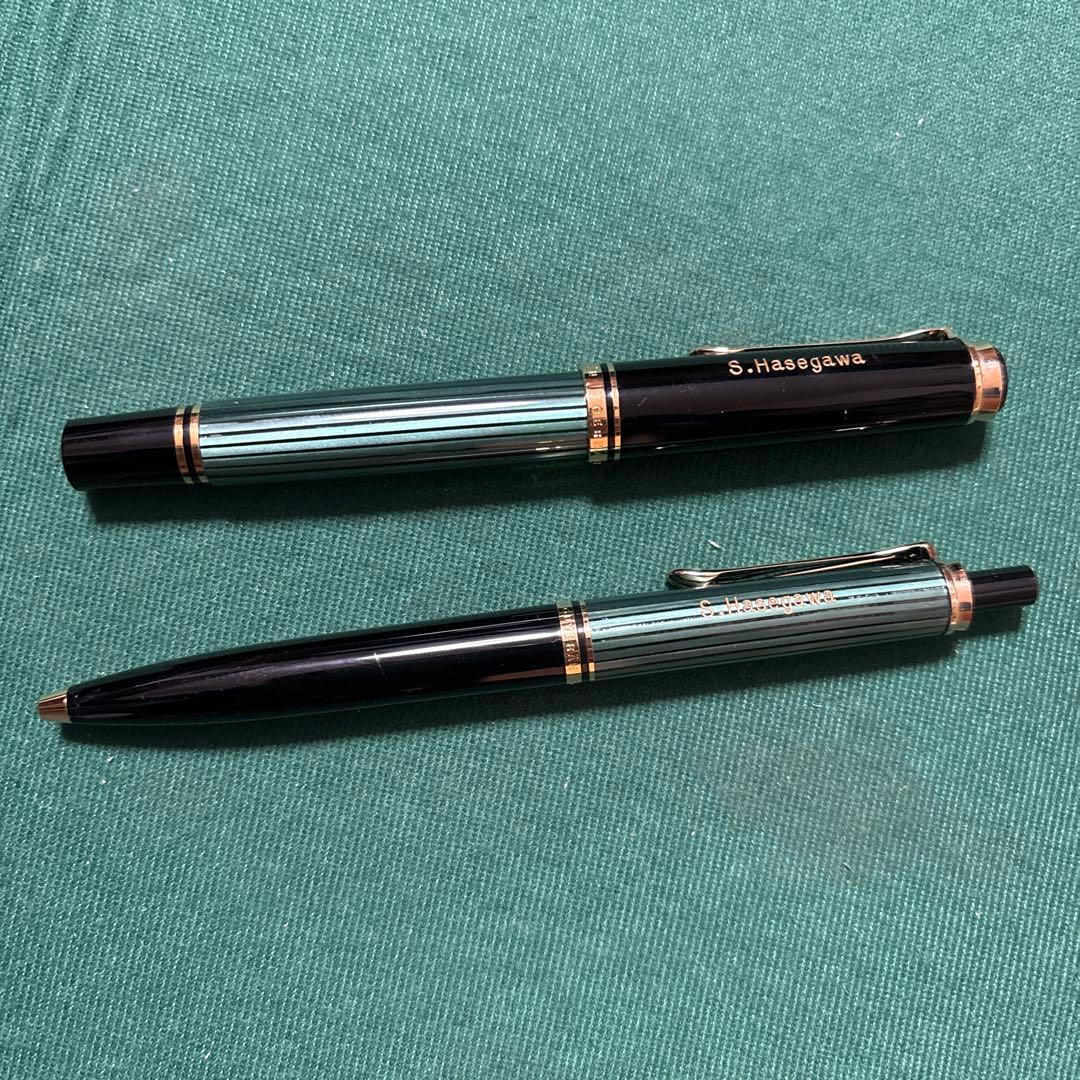 Pelikan スーベレーン 4001 万年筆、ボールペン、インクセット