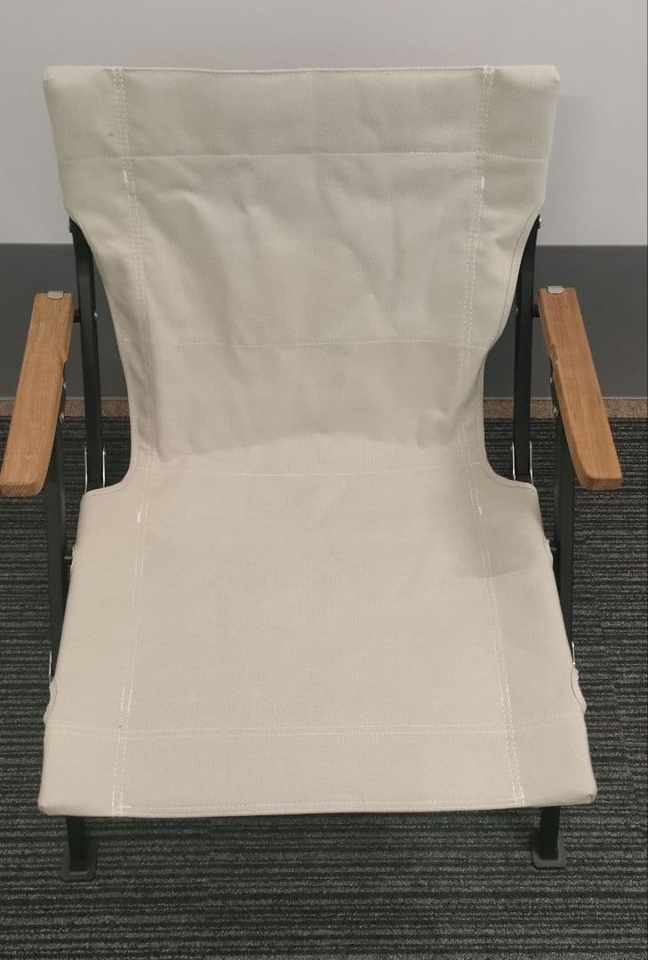 新品 スノーピーク　ローチェアショート　アイボリー