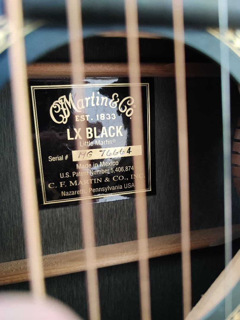 C.F. Martin & Co. LX BLACK アコースティックギター