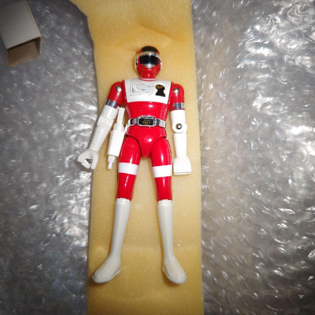 ポピー　超電子バイオマン　GC-11　バイオレッド　超合金　バンダイ