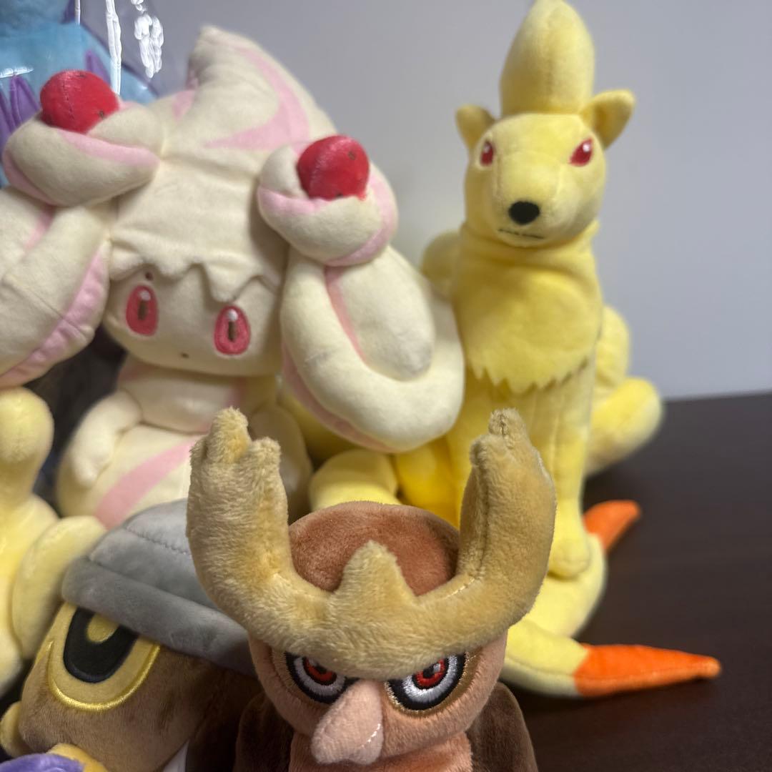 ポケモンセンター限定　ぬいぐるみ　マスコット　まとめ売り　9体