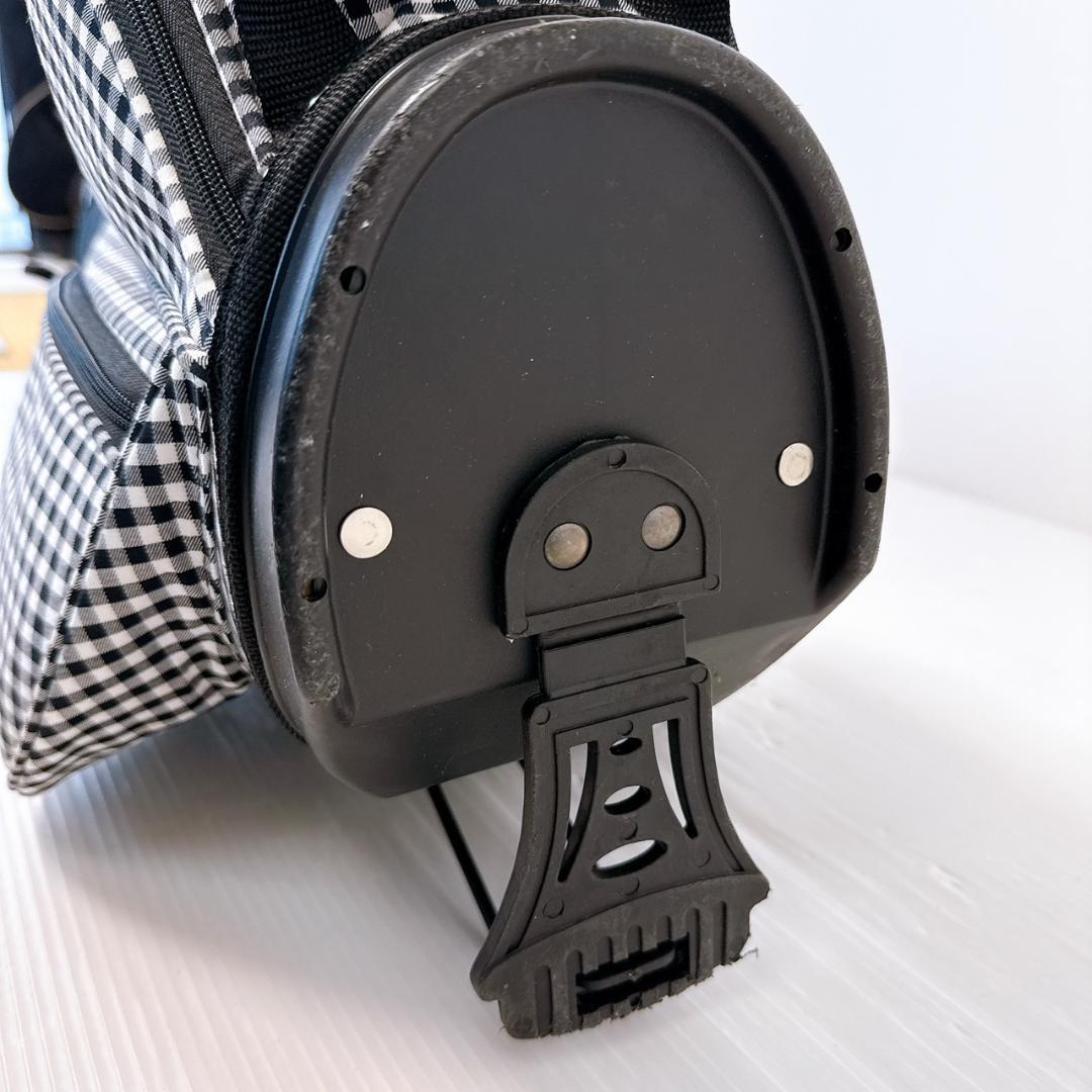 アドミラル　キャディバッグ　ギンガムチェック　スタンド式／Admiral