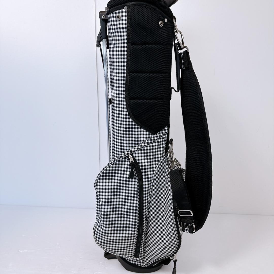 アドミラル　キャディバッグ　ギンガムチェック　スタンド式／Admiral