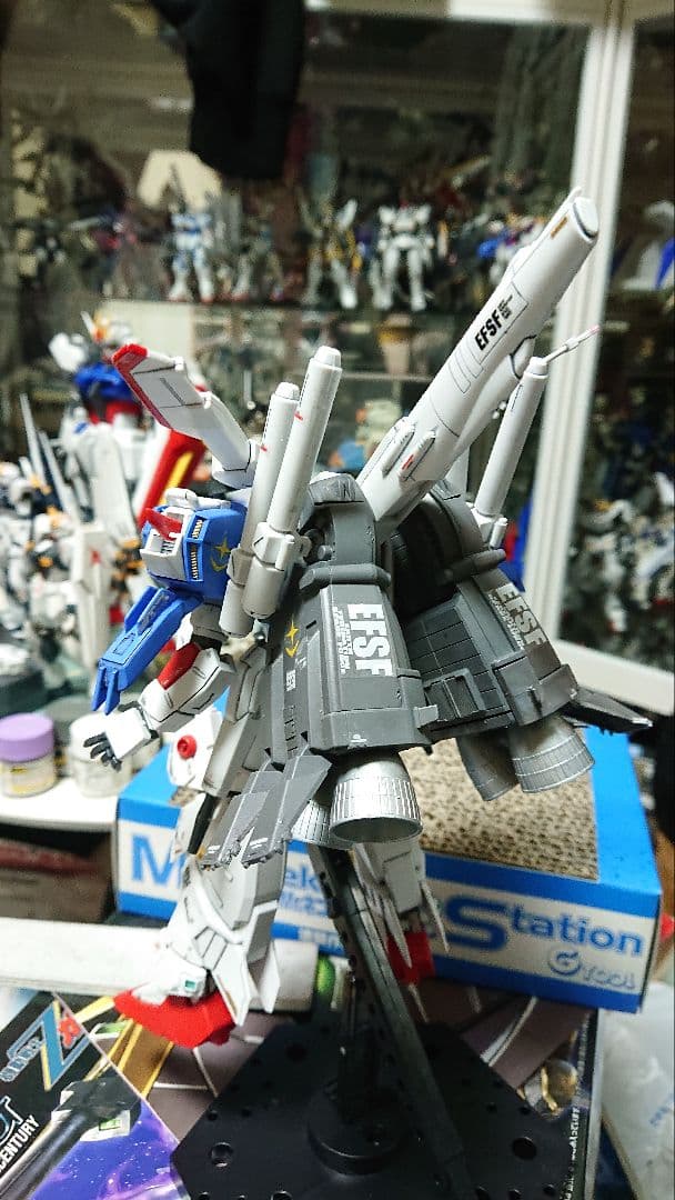 HG 1/144 ディープストライカー,EX-Sガンダム　塗装完成品セット