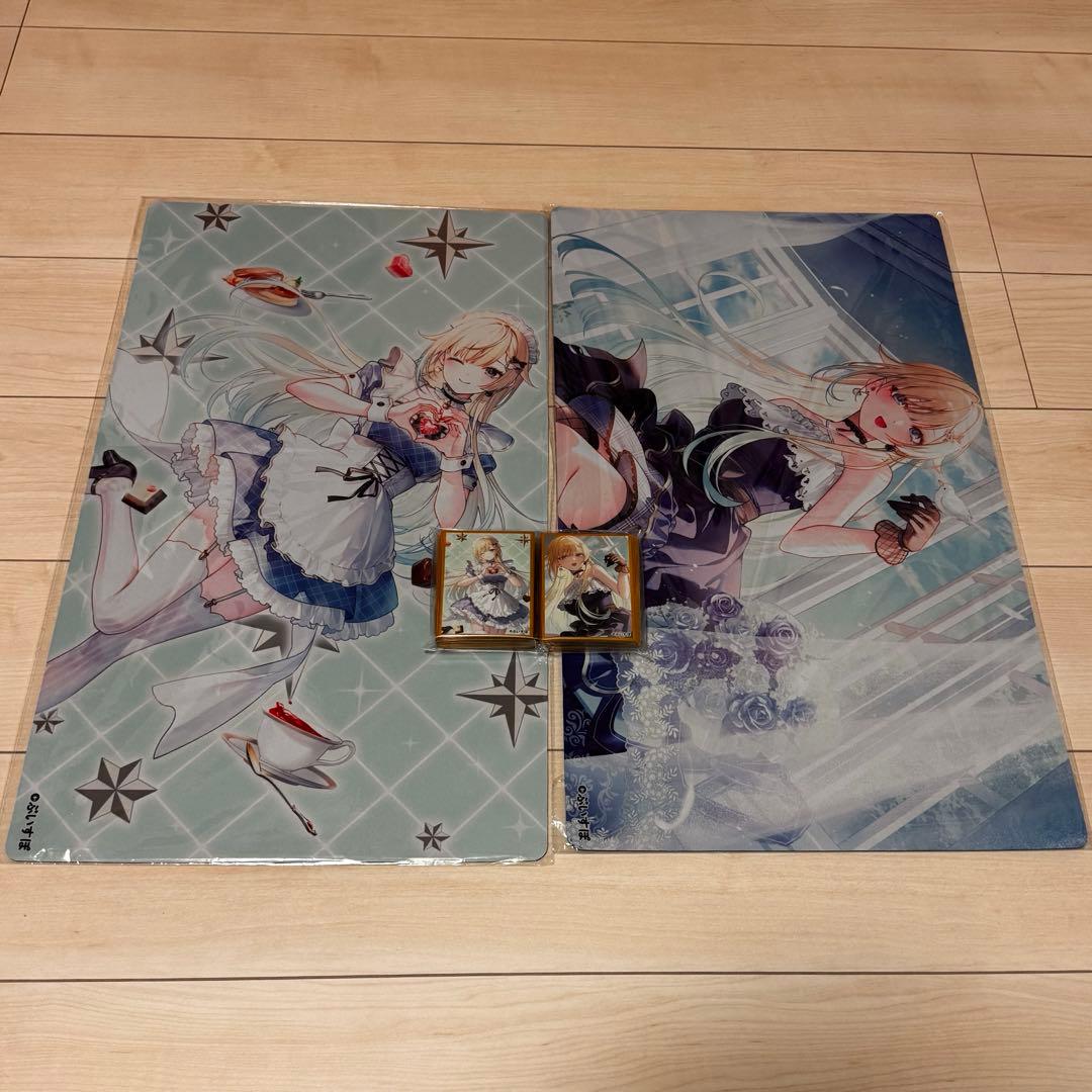 C107 アリスシンドローム プレイマット スリーブ セット 藍沢エマ