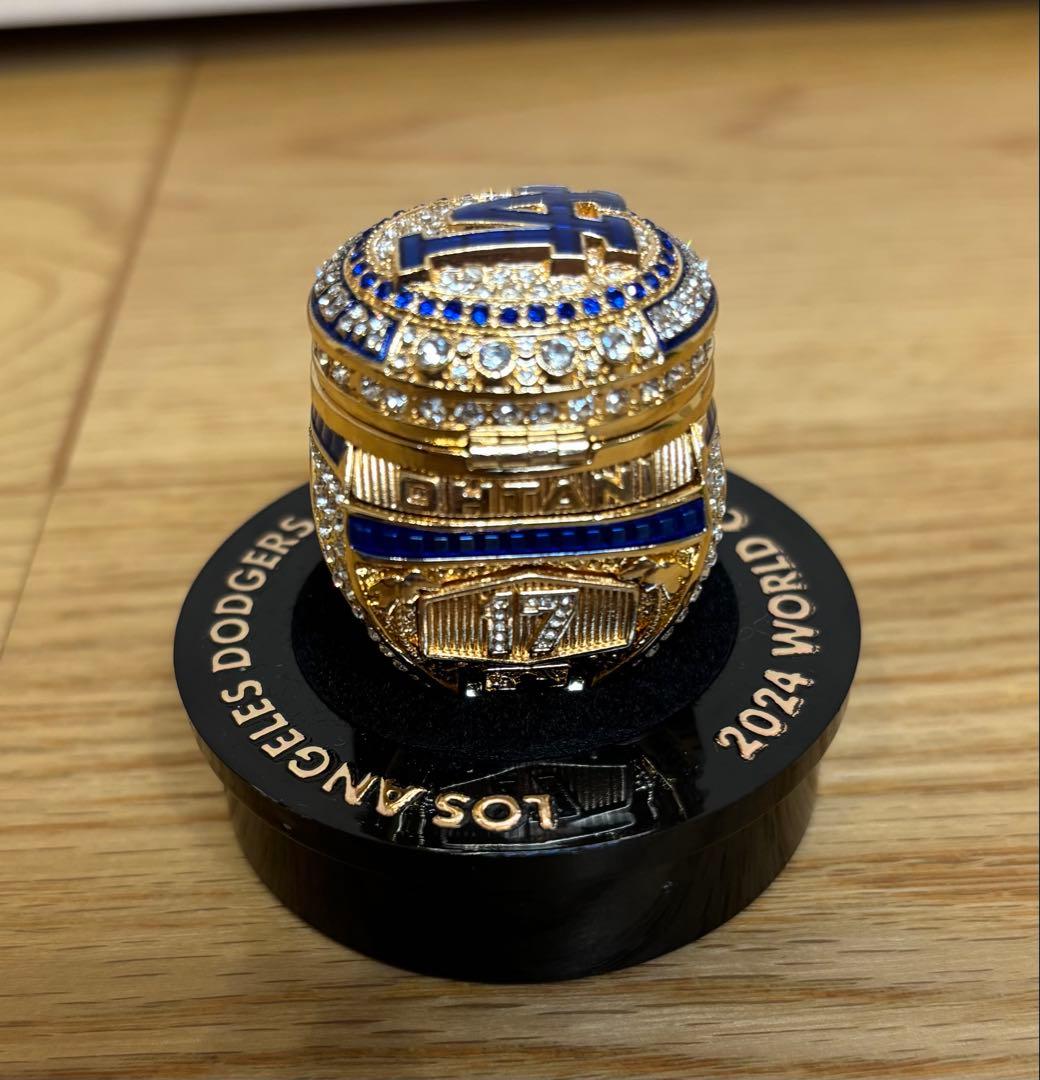 一セット限定！！⭐️期間限定価格⭐️大谷翔平 ワールドチャンピオンリング２種類セット