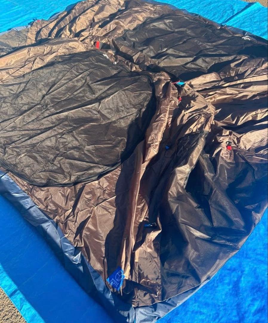 アースドーム270Ⅳ グランドシート　フロアマット　 ホールアース　ツールーム