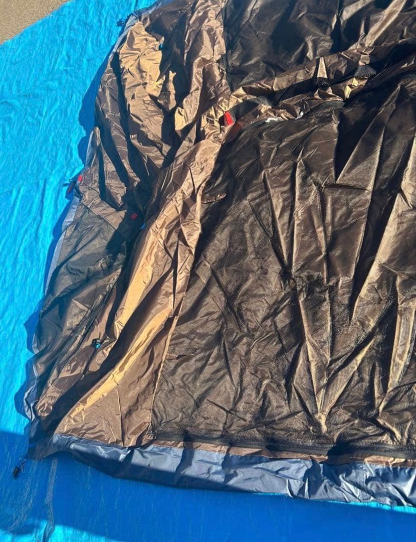 アースドーム270Ⅳ グランドシート　フロアマット　 ホールアース　ツールーム