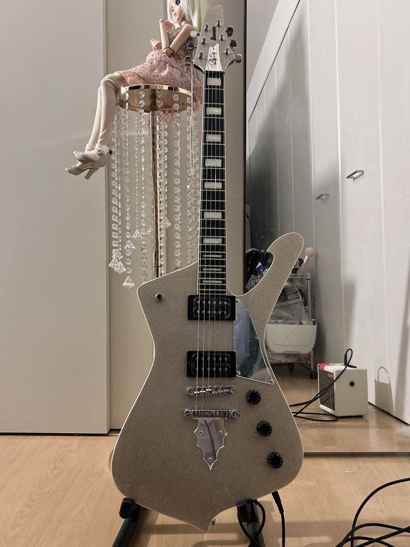 【超美品】　最终値下げ Ibanez エレキギター シルバー