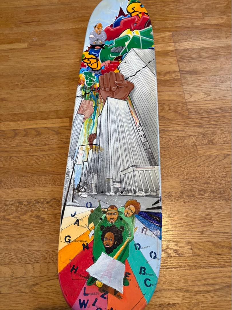 スケボースケートボードデッキオリジナルアート