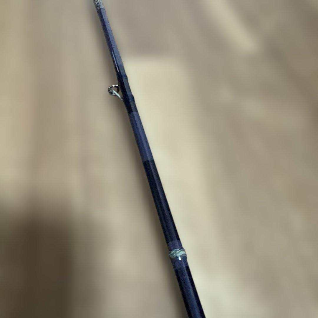 ヘラ竿をヘチ竿に改造2.5m