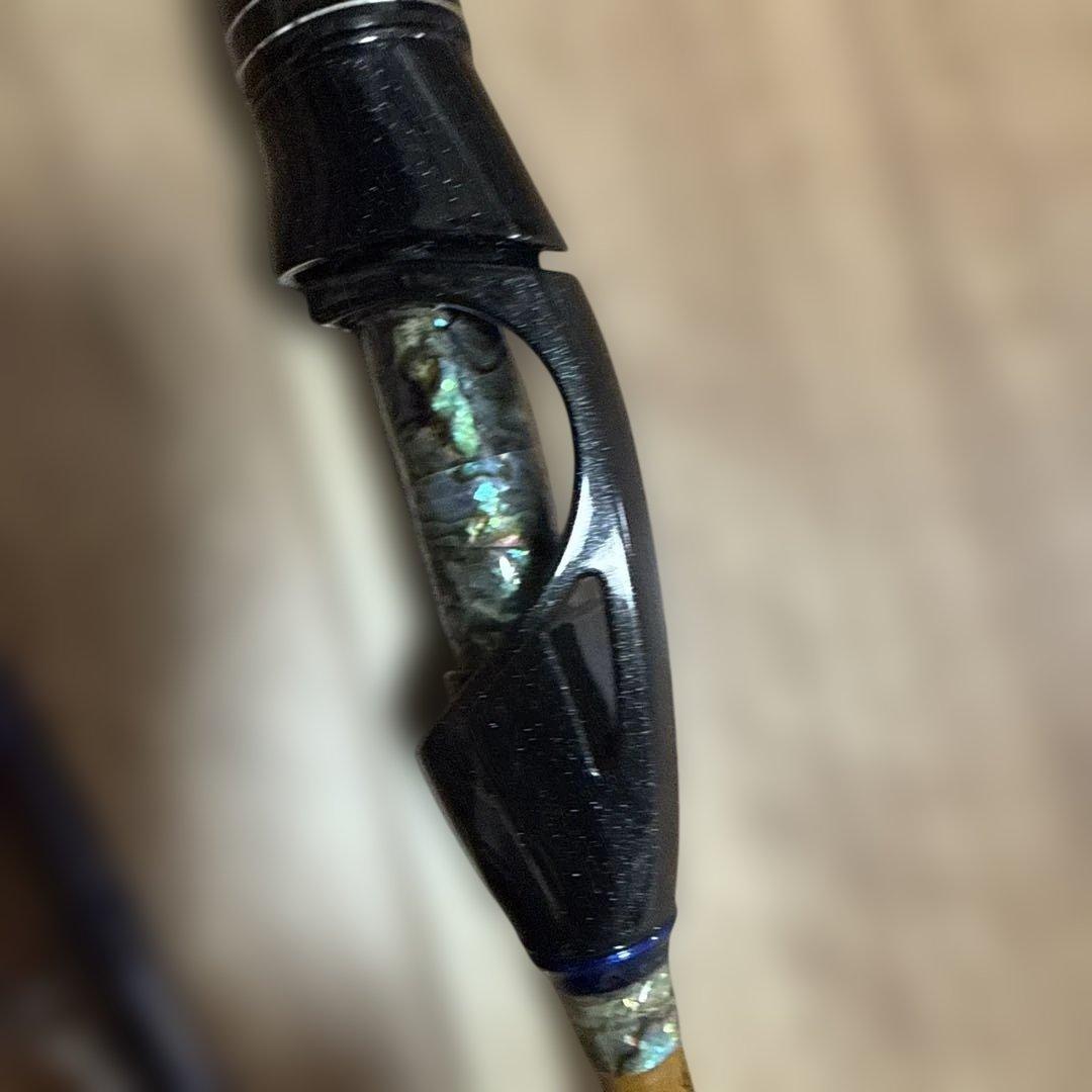 ヘラ竿をヘチ竿に改造2.5m