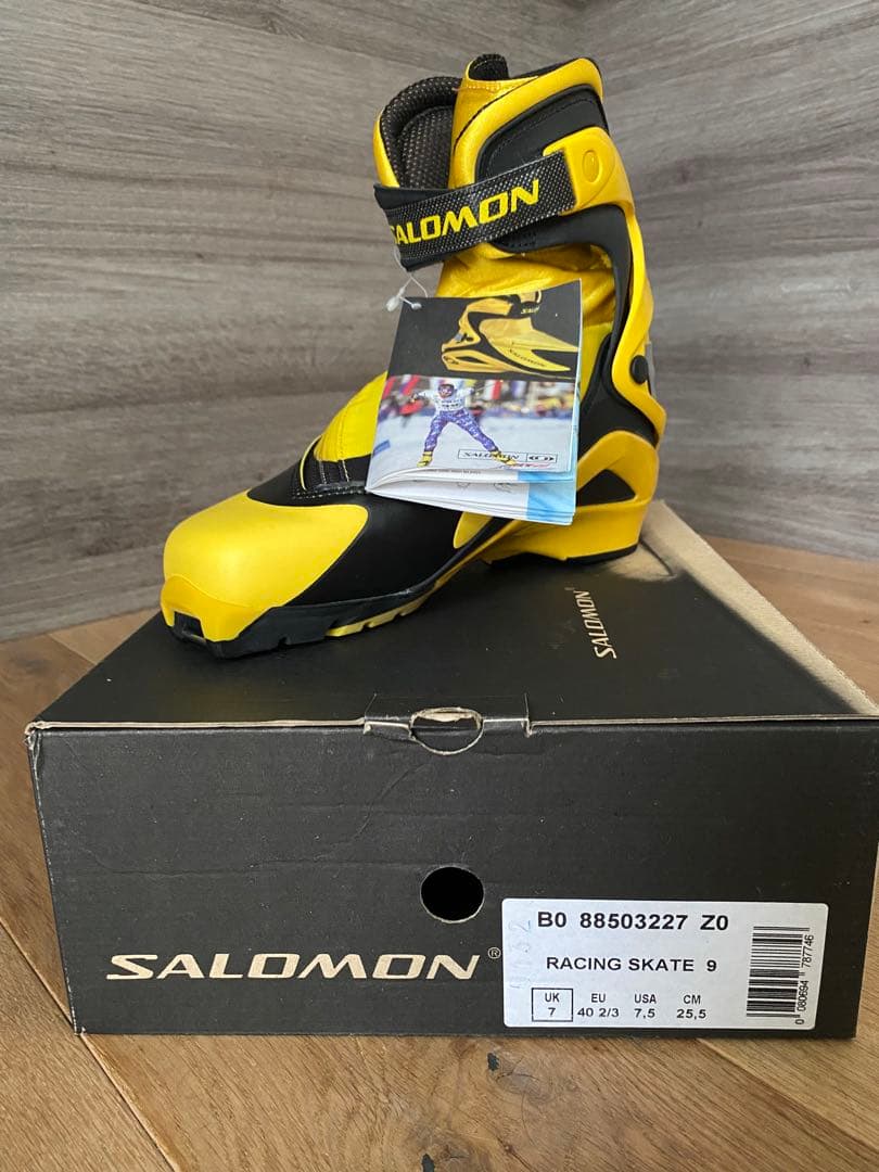 激レア⭐︎サロモンクロスカントリースキーブーツ