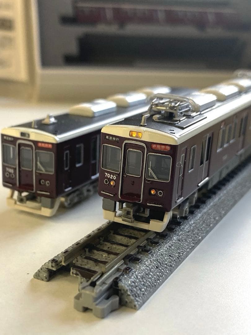 阪急電鉄7000系7020f リニューアル車 8両編成 グリーンマックス神戸線