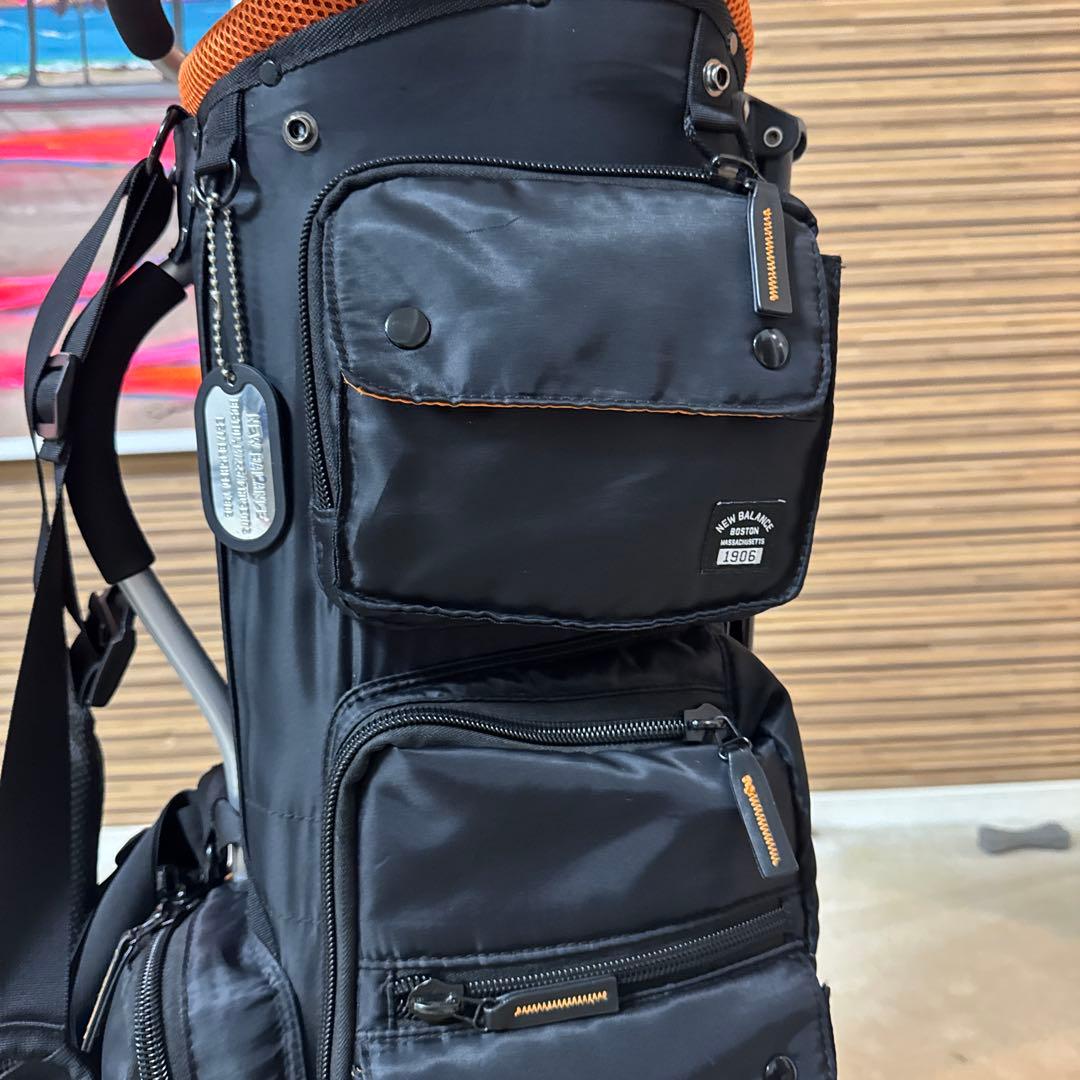 NEW BALANCE ゴルフバッグ・キャディバッグ ブラック