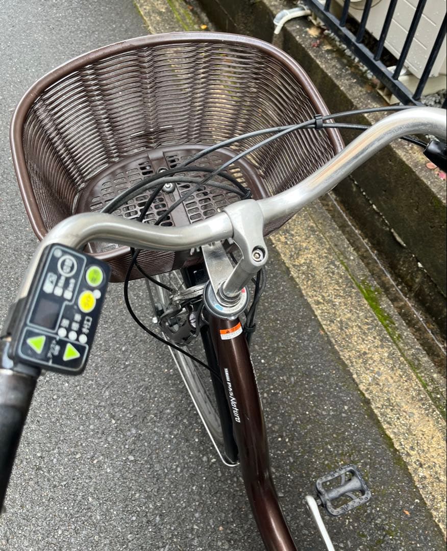 YAMAHA パスナチュラ　電動自転車　発送不可　大阪から