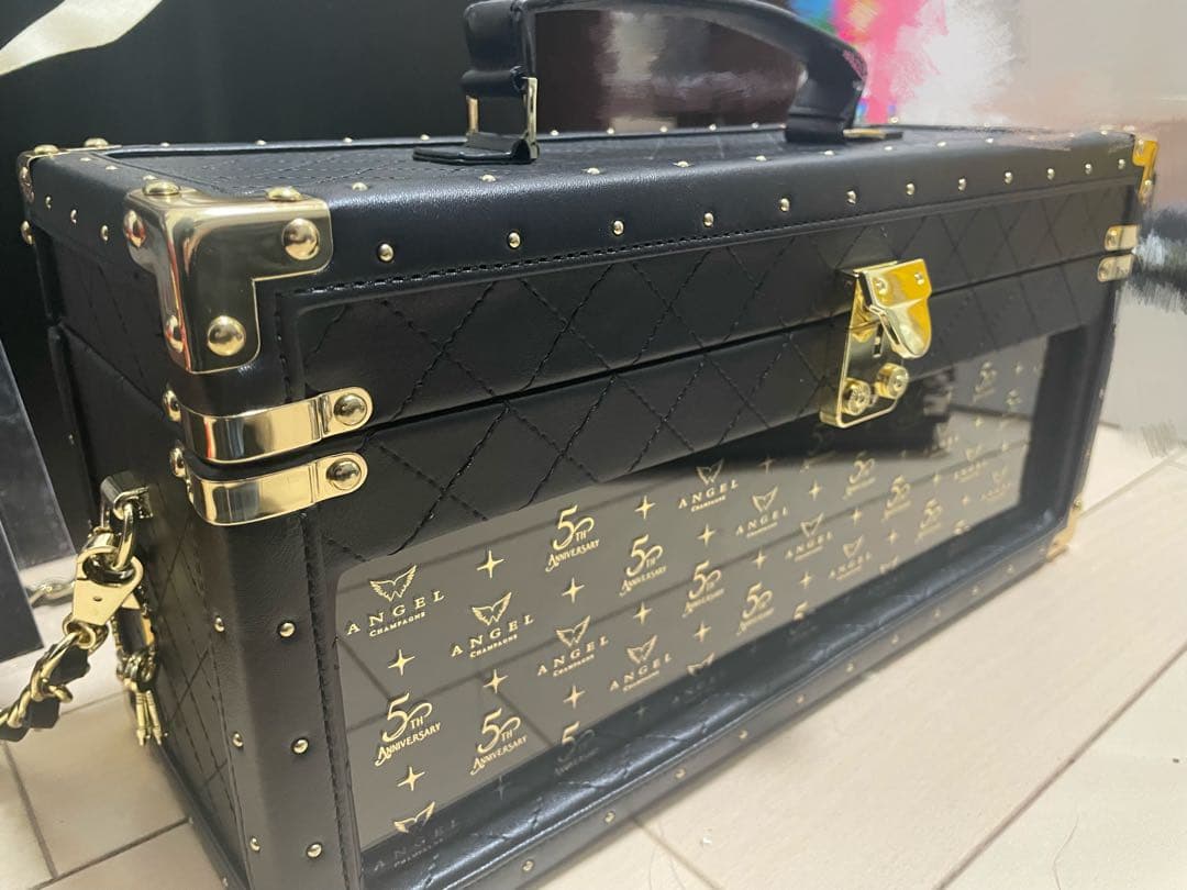 ANGELエンジェル5周年黒金シャンパン 未開封　付属品全てセット
