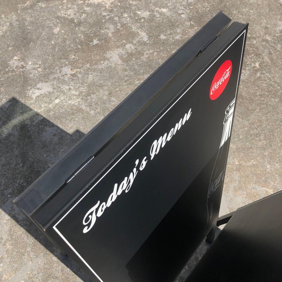 【希少!!2個セット】コカ・コーラ 立て看板 黒板 イーゼル