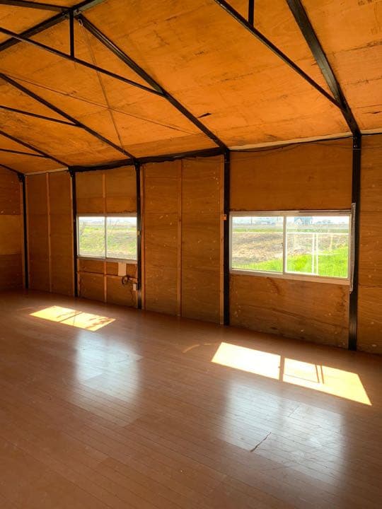 30畳 フローリングハウス！ バラしてパレットに乗せ済み