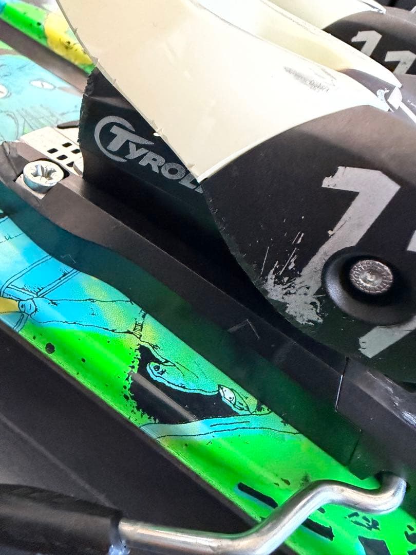 LINE スキー板　ビンディング　ケース　3点セット