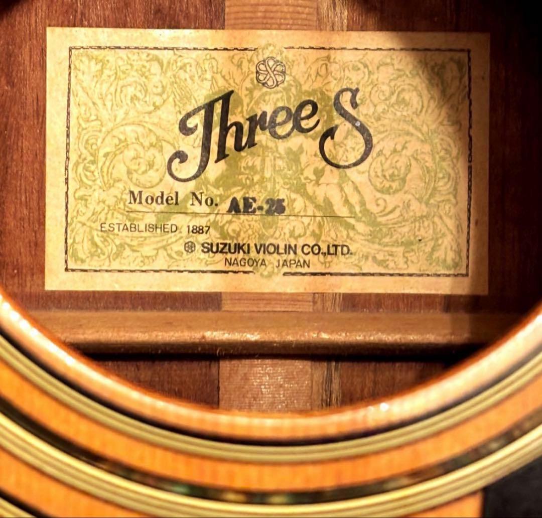 【エレアコ化&牛骨サドル】ThreeS AE-25 調整済　JV