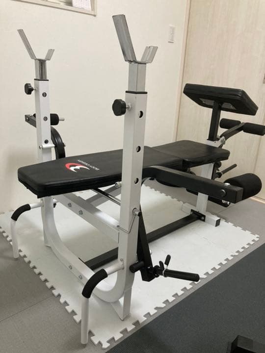 ボディデザイン　マルチプレスベンチ&バーベルシャフト　引き取り限定