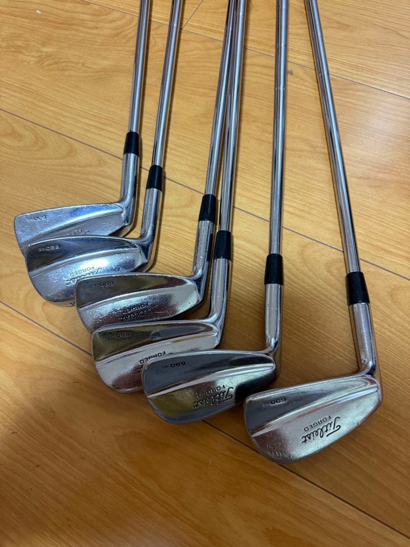 タイトリスト 690MB レフティ 6本セット(5-P )