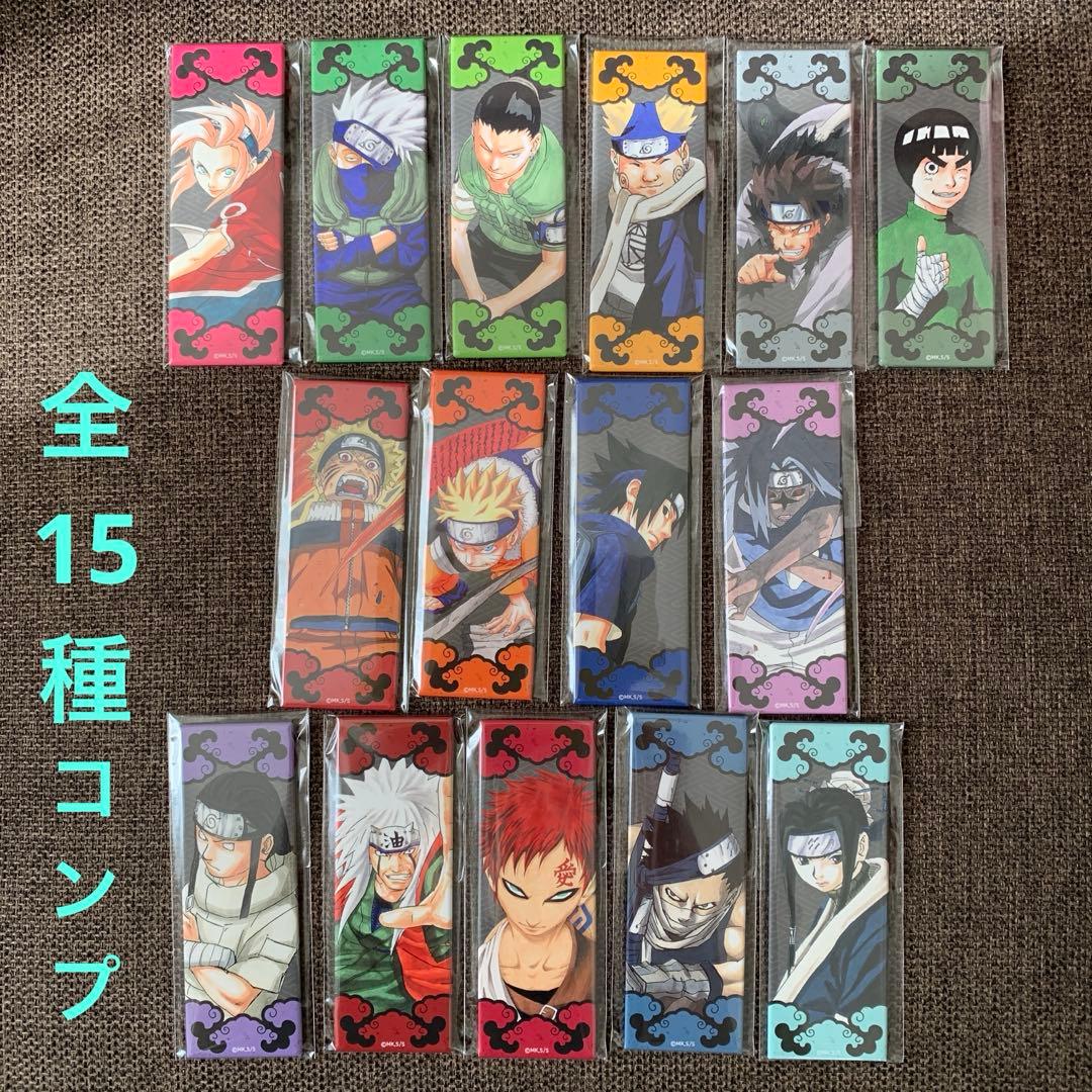 NARUTO 絵札缶バッジコレクション　全種コンプリートセット　ジャンフェス