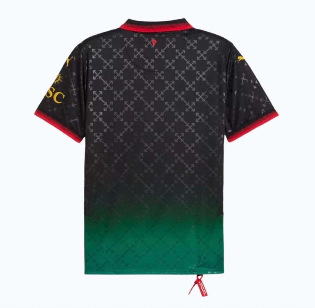 24-25 ACミラン×Off-White 4th ユニフォーム　Sサイズ