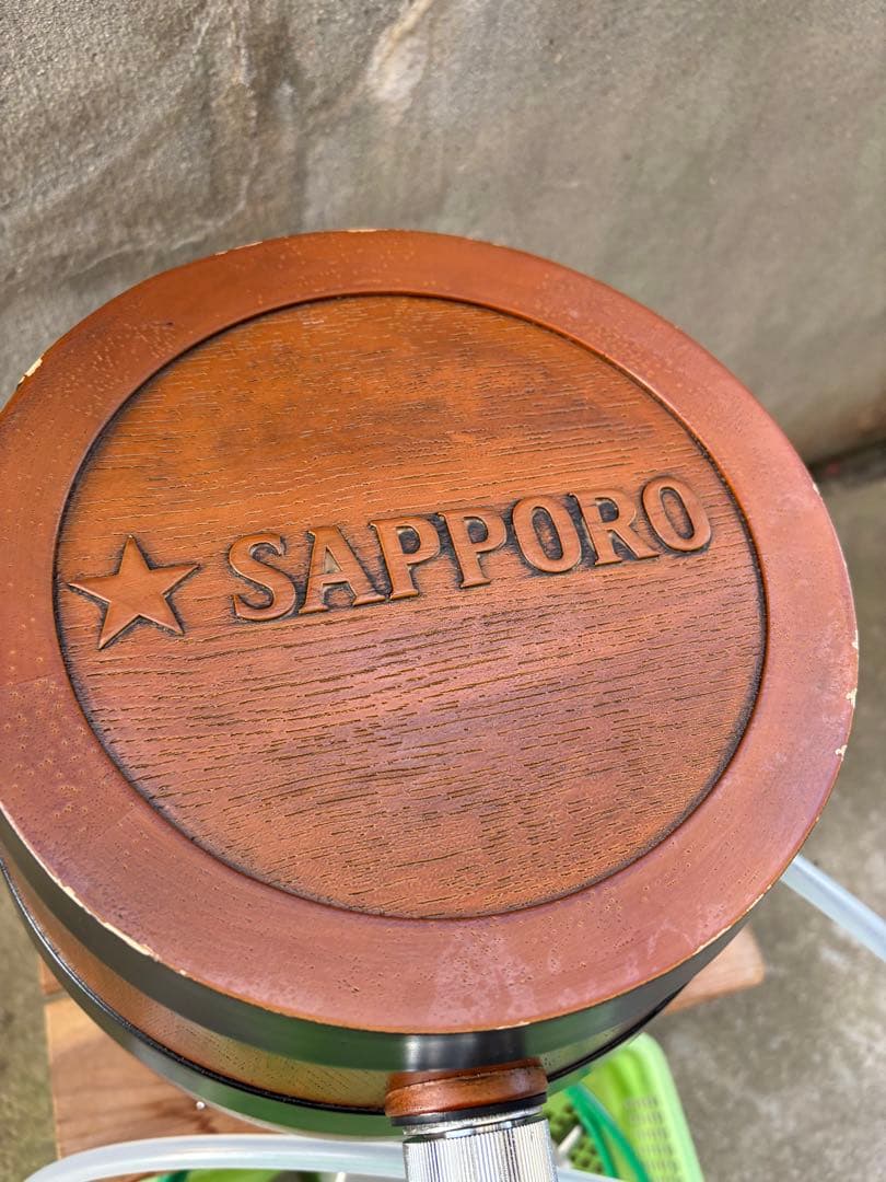 サッポロ SAPPORO ビヤ樽くん 氷冷式 木樽型ビールサーバー